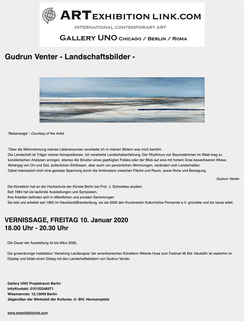 Ausstellung Landschaftsbilder
