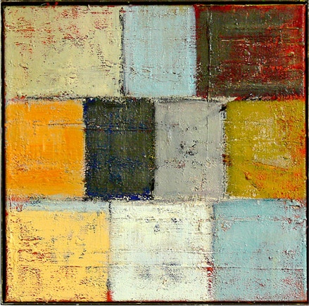 Kleines Farbfeld 45 x 45 cm
