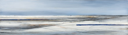 Nebenwege winterlich 50 x 180 cm