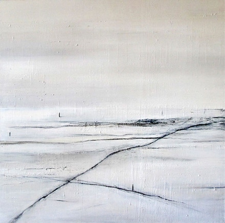 Spurensuche 115 x 115 cm