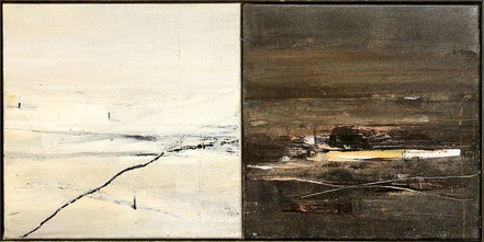 Spurensuche 35 x 70 cm 