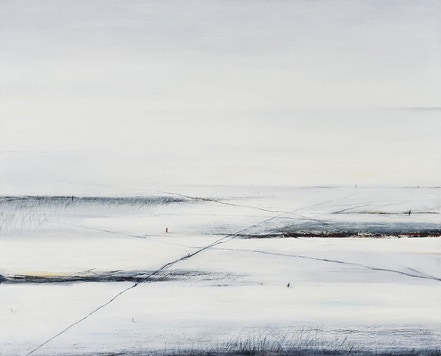Winterwege 130 x 160 cm